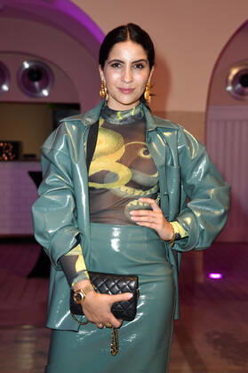 Chryssanthi Kavazi at the 4 Iconista Award 2021 ceremony at the Stadtbad Oderberger Berlin, 14 10 2021. Foto:xN.xKubelkax xFuturexImage