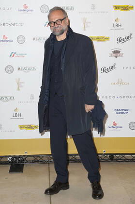 November 8, 2021, Rome, Italy: Massimo Popolizio attends the red carpet of the 61st Globo D Oro Award at the Auditorium Parco della Musica. Rome Italy - ZUMAs197 20211108_zaa_s197_075 Copyright: xMarioxCartellix