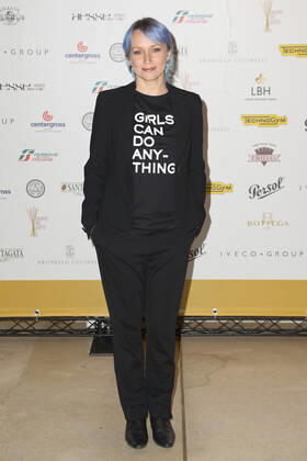 November 8, 2021, Rome, Italy: Elena Bourika attends the red carpet of the 61st Globo D Oro Award at the Auditorium Parco della Musica. Rome Italy - ZUMAs197 20211108_zaa_s197_080 Copyright: xMarioxCartellix