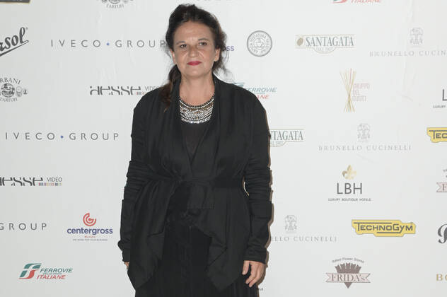 November 8, 2021, Rome, Italy: Emma Dante attends the red carpet of the 61st Globo D Oro Award at the Auditorium Parco della Musica. Rome Italy - ZUMAs197 20211108_zaa_s197_095 Copyright: xMarioxCartellix