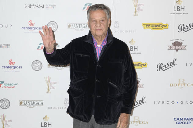 November 8, 2021, Rome, Italy: Renato Pozzetto attends the red carpet of the 61st Globo D Oro Award at the Auditorium Parco della Musica. Rome Italy - ZUMAs197 20211108_zaa_s197_117 Copyright: xMarioxCartellix