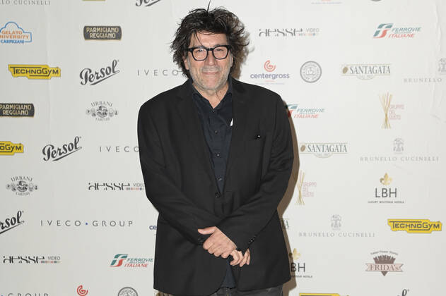 November 8, 2021, Rome, Italy: Daniele CiprÃ¬ attends the red carpet of the 61st Globo D Oro Award at the Auditorium Parco della Musica. Rome Italy - ZUMAs197 20211108_zaa_s197_143 Copyright: xMarioxCartellix