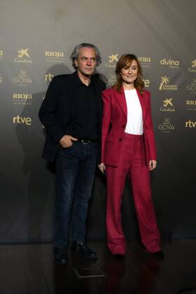 Actors Jose Coronado and Nathalie Poza at photocall for the 36th Goya Awards finalist nominations ceremony in Madrid on Monday, 29 November 2021 Cordon Press