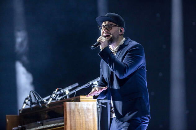 Mark Forster at the recording of the TV show MDR Sputnik presents Friends of Mark Forster at the Carl Maria von Weber Theater Bernburg, 07 12 2021 Foto:xM.xKremerx xFuturexImage