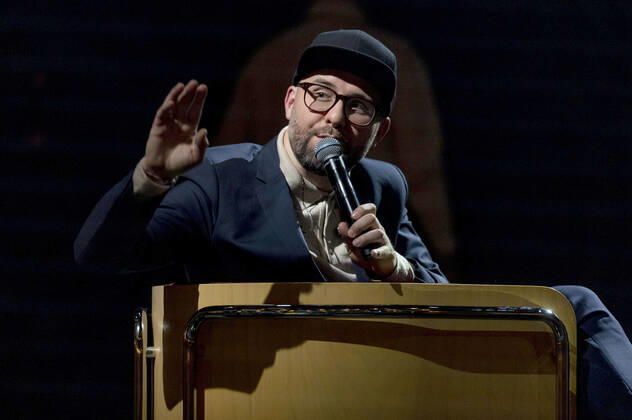 Mark Forster at the recording of the TV show MDR Sputnik presents Friends of Mark Forster at the Carl Maria von Weber Theater Bernburg, 07 12 2021 Foto:xM.xKremerx xFuturexImage