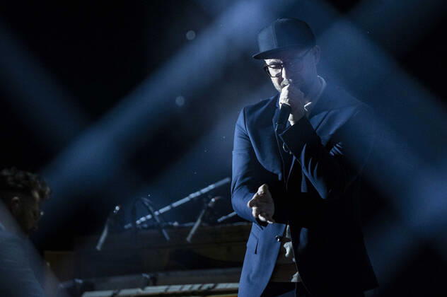 Mark Forster at the recording of the TV show MDR Sputnik presents Friends of Mark Forster at the Carl Maria von Weber Theater Bernburg, 07 12 2021 Foto:xM.xKremerx xFuturexImage