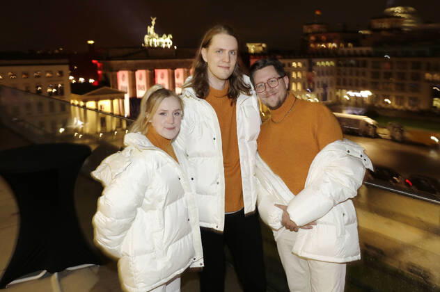Dadi Freyr in the New Years Eve show Celebrate at the Gate Welcome 2022 at the Brandenburg Gate Berlin, 31 12 2021 Foto:xS.xGabschx xFuturexImage