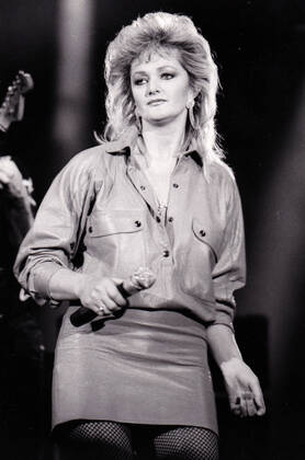 Bonnie Tyler performs circa 1983 Copyright: xRonxWolfsonx xRockxNegativesx xMediaPunchx