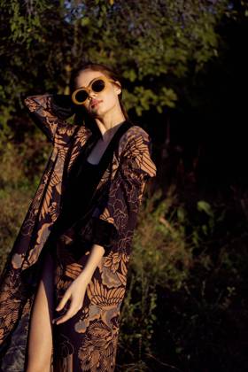 woman wearing sunglasses outdoors posing fashion glamor woman wearing sunglasses outdoors posing fashion. High quality photo Copyright: xx 40496864