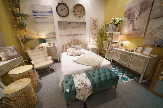 INTERGIFT 2022 - International Decoration Exhibition Decorative elements are shown at the INTERGIFT 2022 International Decoration Exhibition at Ifema in Madrid. February 4, 2022 in Madrid, Spain Madrid Spain  Copyright: xOscarxGonzalezx originalFilename: gonzalez-notitle220204_npCHa.jpg
