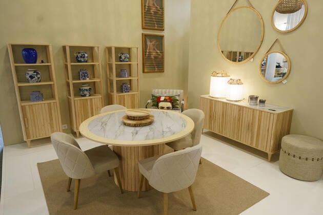 INTERGIFT 2022 - International Decoration Exhibition Decorative elements are shown at the INTERGIFT 2022 International Decoration Exhibition at Ifema in Madrid. February 4, 2022 in Madrid, Spain Madrid Spain  Copyright: xOscarxGonzalezx originalFilename: gonzalez-notitle220204_nptSY.jpg