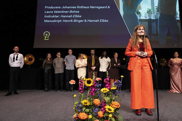 Wild Minds Super16, Producer Johannes Rothaus Noerregaard Laura Valentiner Bohse, Director Hannah Elbke, Screenplay Henrik Binger Hannah Elbke wins for AArets short film Fiction Animation ROBERT  Copyright: ClausxBechx Cop102 spdk20220205-201729-L