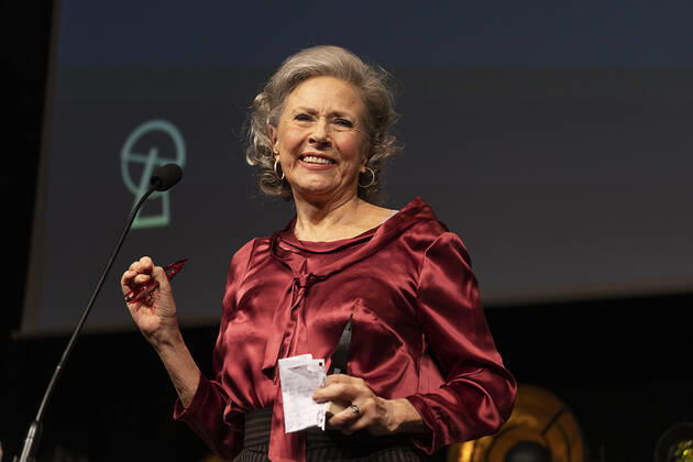 Birthe Neumann wins AArets female lead role for the Pact The ROBERT awards will be presented by Camilla Bendix at the Tivoli Hotel Congress Center on Saturday 5 February 2022, Copenhagen Denmark  Copyright: ClausxBechx Cop102 spdk20220205-213318-L