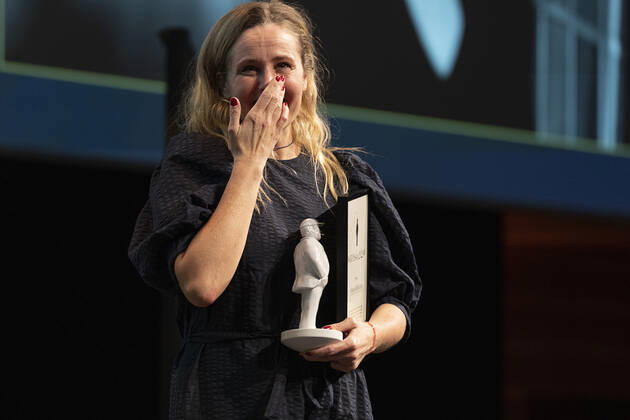 The IB Prize goes to Monica Hellström The ROBERT prizes will be awarded to Camilla Bendix at the Tivoli Hotel Congress Center on Saturday 5 February 2022, Copenhagen Denmark  Copyright: ClausxBechx Cop102 spdk20220205-220928-L