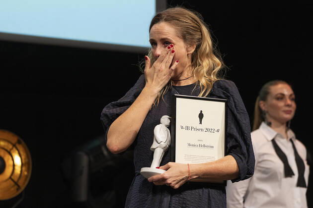 The IB Prize goes to Monica Hellström The ROBERT prizes will be awarded to Camilla Bendix at the Tivoli Hotel Congress Center on Saturday 5 February 2022, Copenhagen Denmark  Copyright: ClausxBechx Cop102 spdk20220205-221043-L