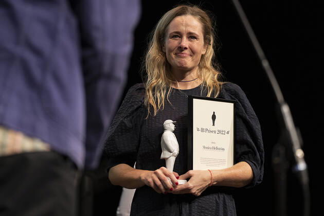 The IB Prize goes to Monica Hellström The ROBERT prizes will be awarded to Camilla Bendix at the Tivoli Hotel Congress Center on Saturday 5 February 2022, Copenhagen Denmark  Copyright: ClausxBechx Cop102 spdk20220205-221120-L