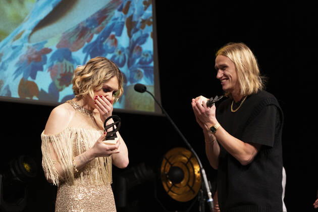 Lydmor wins Robert for film song ROBERT the prizes will be with Camilla Bendix which will be handed out in Tivoli Hotel Congress Center on Saturday 5 February 2022, Copenhagen Denmark  Copyright: ClausxBechx Cop102 spdk20220205-222046-L