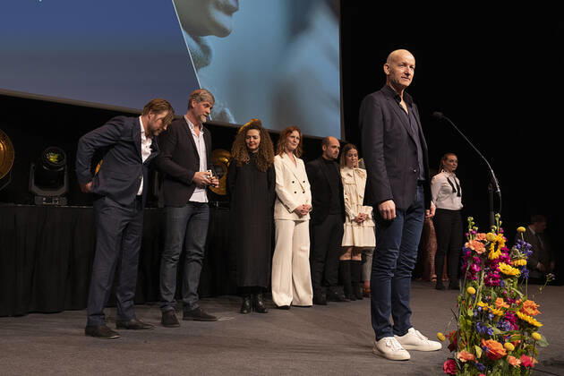 The prize for AArets Tv series goes to Kastanjemanden ROBERT the prizes will be with Camilla Bendix which has been awarded in Tivoli Hotel Congress Center on Saturday 5 February 2022, Copenhagen Denmark  Copyright: ClausxBechx Cop102 spdk20220205-222429-L