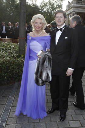 Maria Elisabeth Schaeffler with Son Georg 100 Richard Wagner Festival 2011 on 25 July 2011 at Festspielhaus in Bayreuth Copyright: xVISTAPRESS G.xChlebarov