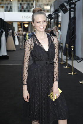 Anna Mila Guyenz Grand Opening of Escada Flagship Stores Düsseldorf on 23 June 2016 in Düsseldorf Store Opening Copyright: x