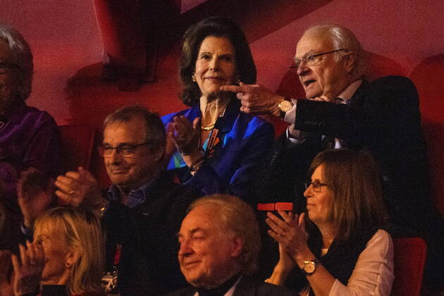 Queen Silvia and King Carl Gustaf in the audience when Tomas Ledin celebrates his 70th birthday with a concert in Avicii Arena Stockholm Sweden ACE x2512x, Copyright: xFERNVALLxLOTTE Aftonbladetx Tomas Ledin 70-arskonsert