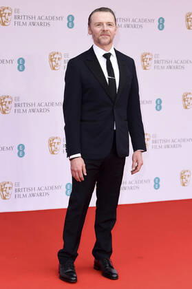 Simon Pegg at the BAFTA Film Awards 2022 75th British Academy Film Awards at the Royal Albert Hall London, 13 03 2022. Foto:xS.xVasx xFuturexImage