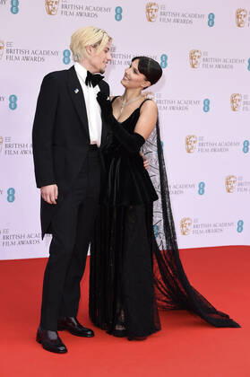 Jake Bongiovi and Millie Bobby Brown at the BAFTA Film Awards 2022 75th British Academy Film Awards at the Royal Albert Hall London, 13 03 2022. Foto:xS.xVasx xFuturexImage