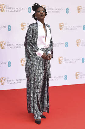 Sharon Duncan Brewster at the BAFTA Film Awards 2022 75th British Academy Film Awards at the Royal Albert Hall London, 13 03 2022. Foto:xS.xVasx xFuturexImage