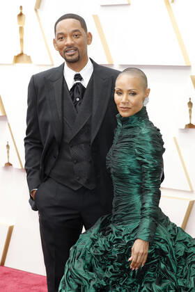 March 28, 2022, Los Angeles, CA, USA: LOS ANGELES - MAR 27: Will Smith, Jada Pinkett Smith at the 94th Academy Awards at Dolby Theater on March 27, 2022 in Los Angeles, CA Los Angeles USA - ZUMAnc22 20220328_zaa_nc22_087 Copyright: xKathyxHutchinsx
