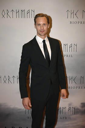 STOCKHOLM 20220328 Alexander Skarsgard arrives at the gala premiere of the film The Northmanin Stockholm, Sweden Mars 22, 2022 STOCKHOLM Sweden x10070x,  Copyright: xJessicaxGow TTx PREMIERE THE NORTHMAN