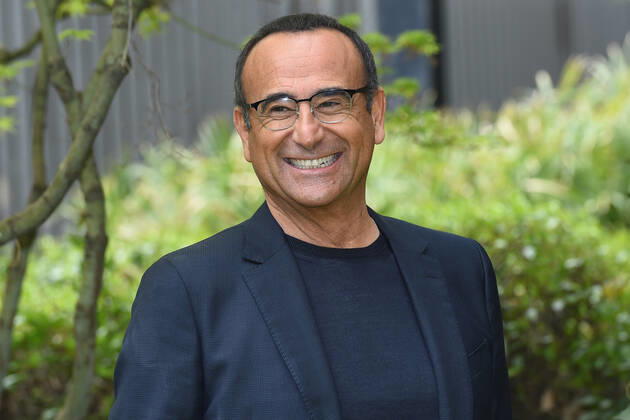 Photocall of the nominations to the prize David di Donatello 2022 Carlo Conti during the photocall of the nominations to the prize David di Donatello 2022. Rome (Italy), April 04th, 2022 Imago-Images Emmefoto Copyright: xImago-Images Emmefotox