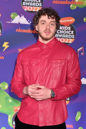 SANTA MONICA, CA - APRIL 9: Jack Harlow at the 2022 Nickelodeon Kids Choice Awards at the Barker Hangar in Santa Monica, California on April 9, 2022. Copyright: xJeffreyxMayer JTMPhotosx