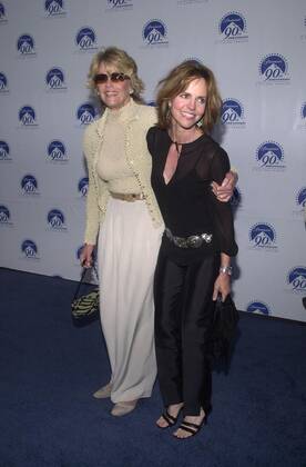 Sally Field and Jane Fonda at the Paramount Pictures Celebrates 90th Anniversary with 90 stars for 90 years Los Angeles, CA 07-14-02 , 10638762.jpg, people, fame, event, talent, popular, star, celebrity, famous, entertainment, person,