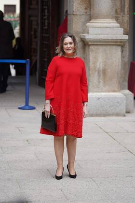 King Felipe and Queen Letizia at the Miguel de Cervantes awards ceremony in Alcala de Henares, Madrid, April 22, 2022 Cordon Press