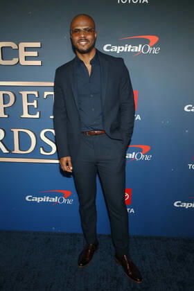HOLLYWOOD, CA - APRIL 23: Deji LaRay at the 2022 Trumpet Awards at the Dolby Theatre in Hollywood, California on April 23, 2022. Copyright: xFayexSadoux