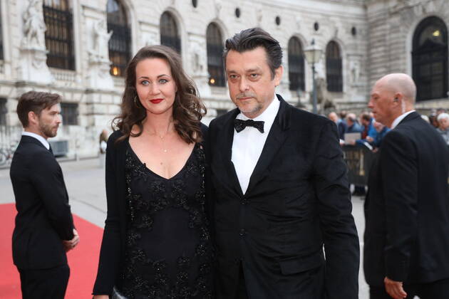 Romy Gala 2022 Vienna, 23 04 2022 Hary PRINZ with wife