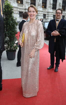 Romy Gala 2022 Vienna, 23 04 2022 Caroline PETERS with husband