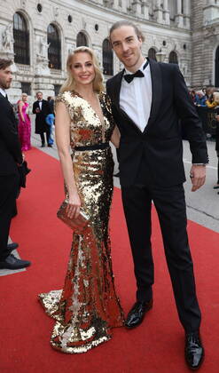Romy Gala 2022 Vienna, 23 04 2022 Silvia SCHNEIDER , Jamie HARRISON