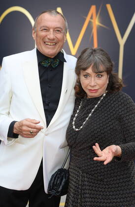 Romy Gala 2022 Vienna, 23 04 2022 Rudolf JOHN, Elfie DONNELLY