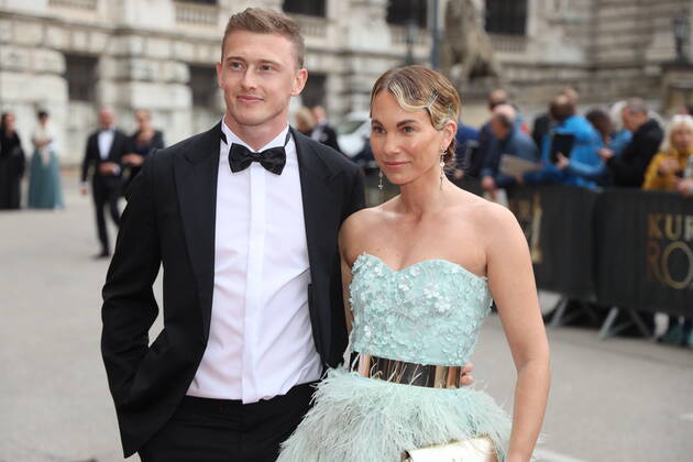 Romy Gala 2022 Vienna, 23 04 2022 Karin TEIGL with company