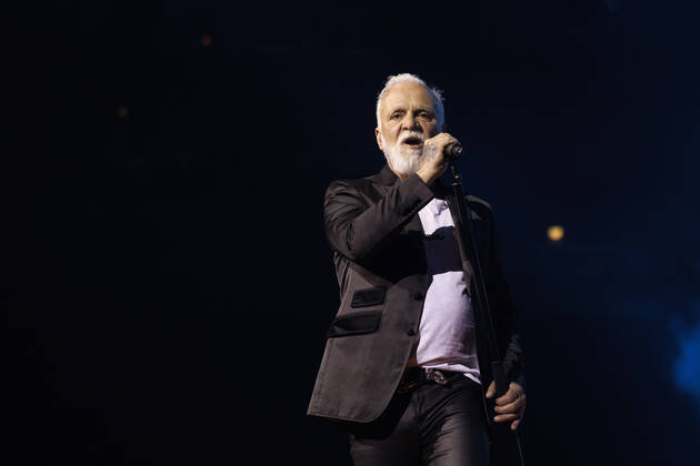 Singer Nino de Angelo at the big Schlagerfest XXL in the Lanxess Arena Cologne, 23 04 2022 NRW Germany Copyright: xChristophxHardtx