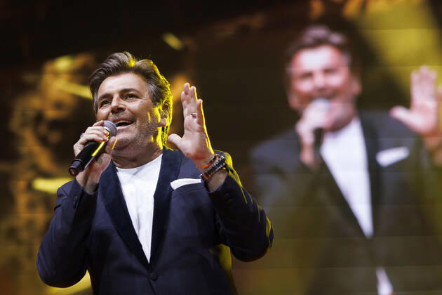 Pop singer Thomas Anders at the big Schlagerfest XXL in the Lanxess Arena Cologne, 23 04 2022 NRW Germany Copyright: xChristophxHardtx