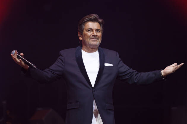 Pop singer Thomas Anders at the big Schlagerfest XXL in the Lanxess Arena Cologne, 23 04 2022 NRW Germany Copyright: xChristophxHardtx
