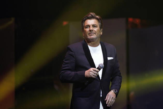 Pop singer Thomas Anders at the big Schlagerfest XXL in the Lanxess Arena Cologne, 23 04 2022 NRW Germany Copyright: xChristophxHardtx
