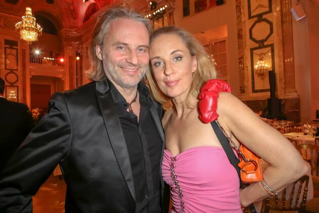 23 04 2022, Vienna Hofburg, ROMY Film u TV Prize, Gala award ceremony of the ORF u KURIER television prize in the picture Erich Altenkopf, Lilian Klebow, ROMY Film u TV Prize