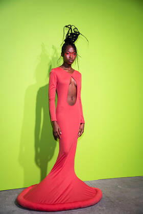 International Woolmark Prize 2022 London, UK. Model at the Photocall at the International Woolmark Prize 2022 FINAL in London on 26th April 2022. LMK405-S260422LSAN-001 