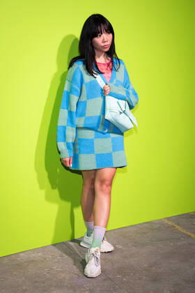 International Woolmark Prize 2022 London, UK. Susanna Lau (aka Susie Bubble) at the Photocall at the International Woolmark Prize 2022 FINAL in London on 26th April 2022. LMK405-S260422LSAN-001