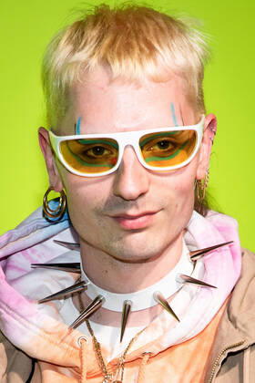 International Woolmark Prize 2022 London, UK. Matty Bovan at the Photocall at the International Woolmark Prize 2022 FINAL in London on 26th April 2022. LMK405-S260422LSAN-001