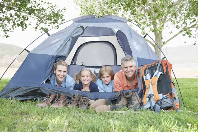Family of four smiling from a tent, model released, , property released, , 10124428.jpg, Outdoors,Day,Smiling,people,Family,Mother,Children,Side By Side,Parents,leisure activity,Camping,Lake,Backpack,Countryside,Footwear,Caucasian,outside,Lying On Stomach,Tent,Looking At Camera,camping equipment,rural,lakeside,four people,Family Holiday,Activity Holiday,Walking Boots,Adventure Holiday,Outdoor Activity,family vacation,Camping Pitch,Tent Flap, California