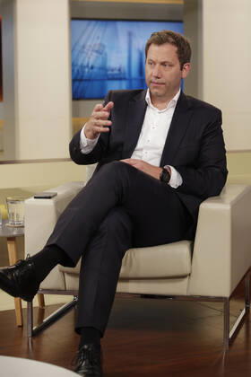 Lars Klingbeil at Anne Will 2022 05 15, Germany, Berlin Lars Klingbeil SPD , party leader, as a guest at Anne Will in the First German Television Topic of the Politiktalk Runde in the ARD After the election in NRW